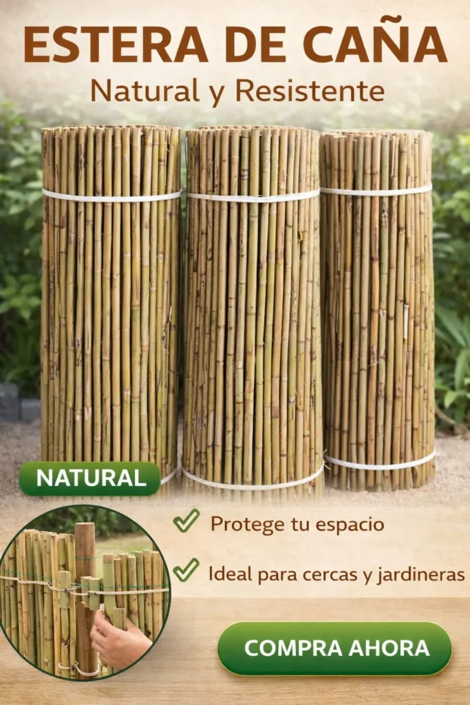 esteras de caña